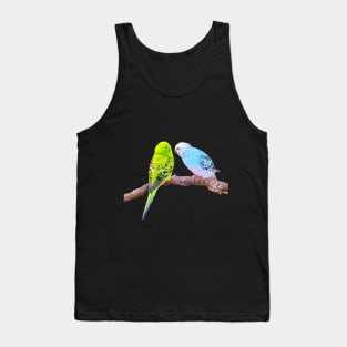 Cute budgie couple Tank Top